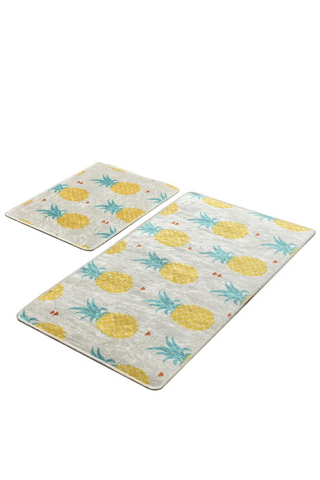 Mijölnir Ananas Djt Juego de alfombrillas de baño Multicolor Mijölnir Ananas Djt Juego de alfombrillas de baño Multicolor